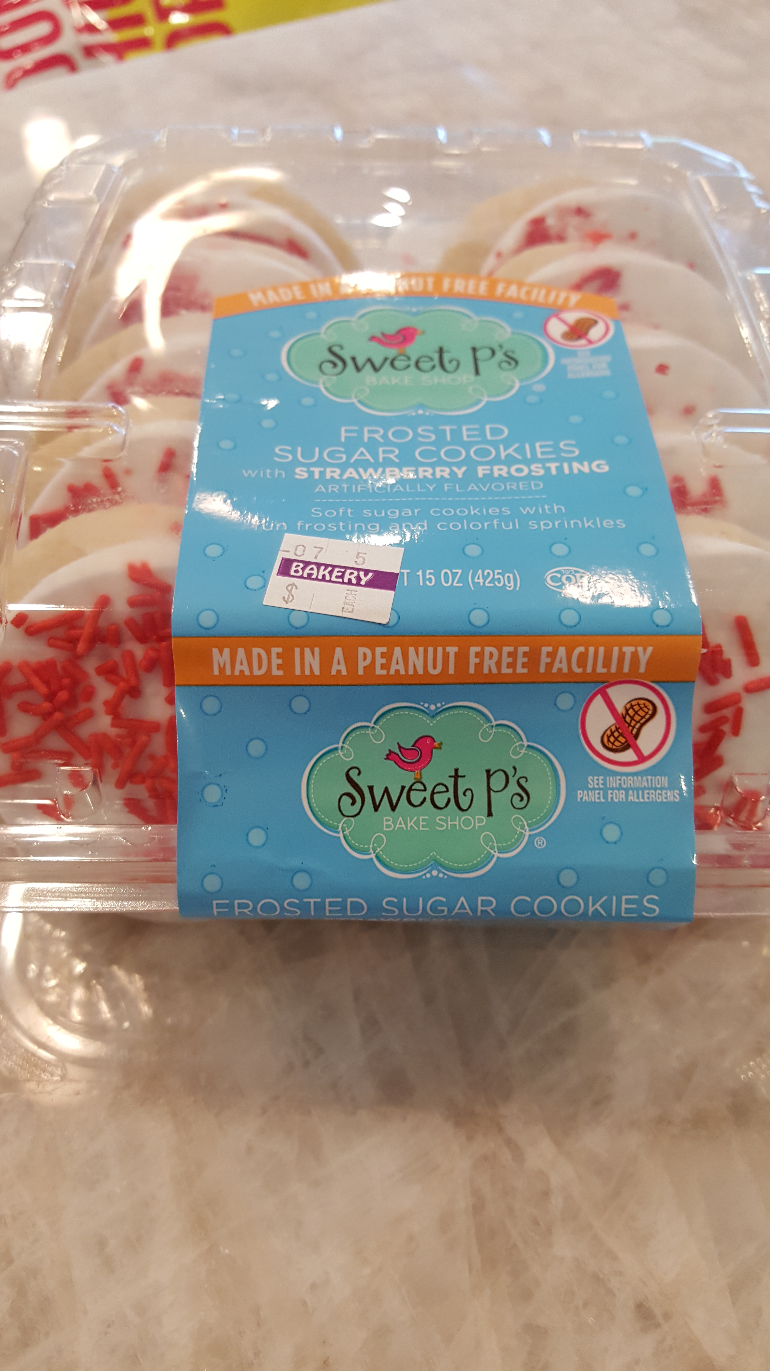 HyVee NutFree Cookie Nut Free Mom Blog Nut Free Lifestyle